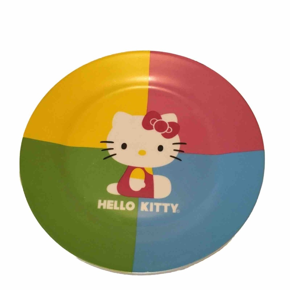 Hello Kitty 8" Porcelain Pop Kitty Plate Sanrio PPD Read Description